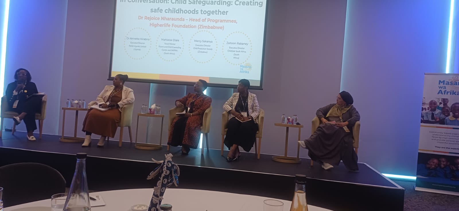 child-safeguarding-panel-discussion-masana-wa-afrika ChildSafe Executive Director Zaitoon Rabaney on the regional panel discussion 'In Conversation: Child Safeguarding' at the Masana wa Afrika ECD Conference.